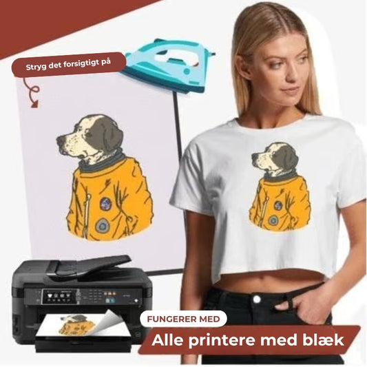 Gør-det-selv termisk tøjtryk - 15 stk.