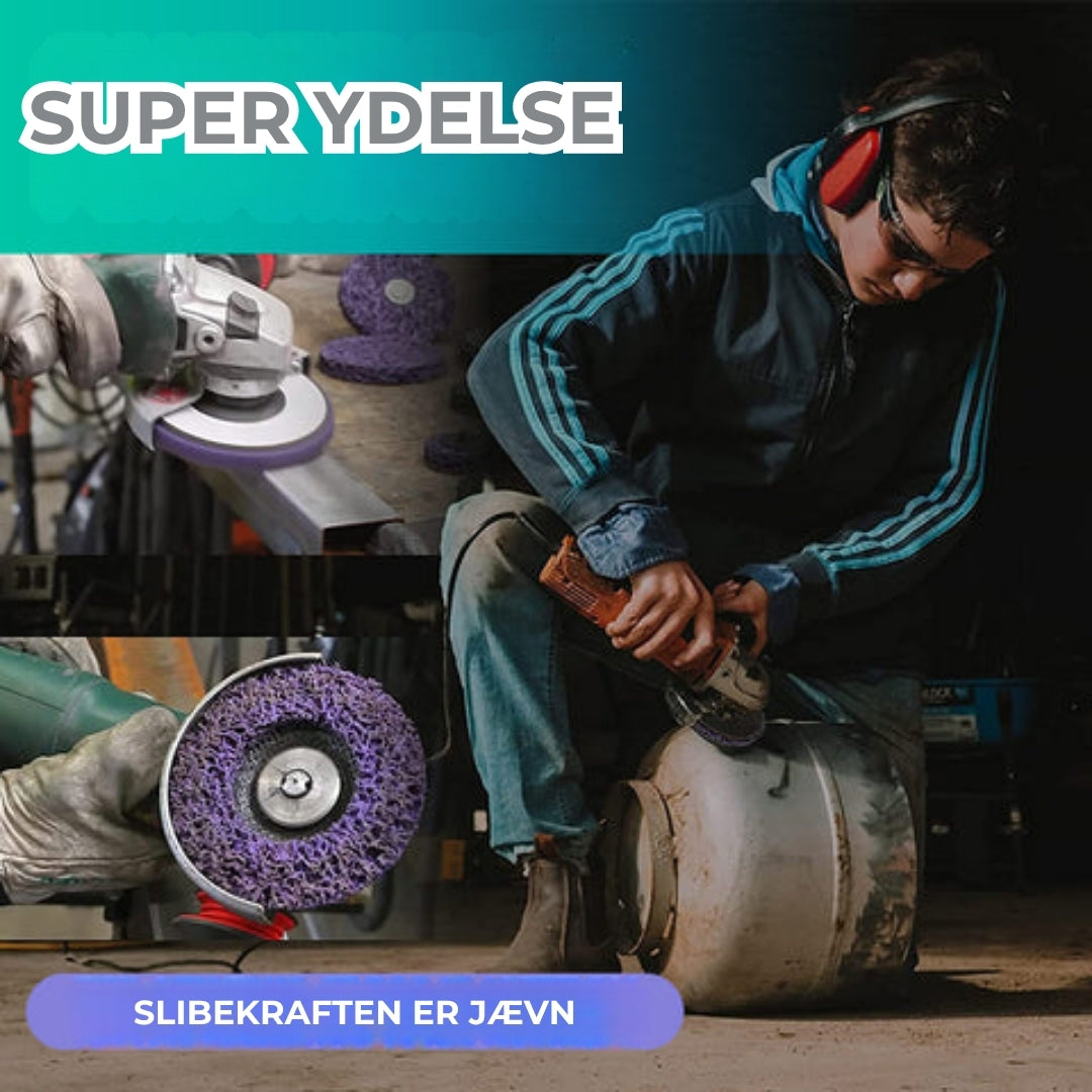 Multifunktionel diamantslibeskive