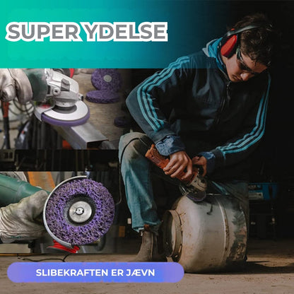 Multifunktionel diamantslibeskive