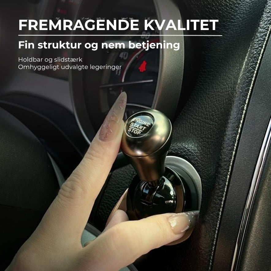 Startknap med metalhåndtag – Funktionel afdækning