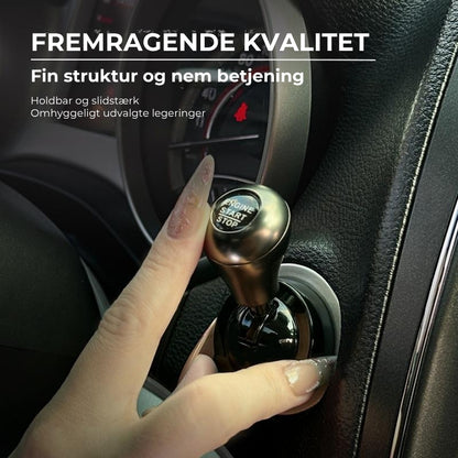 Startknap med metalhåndtag – Funktionel afdækning