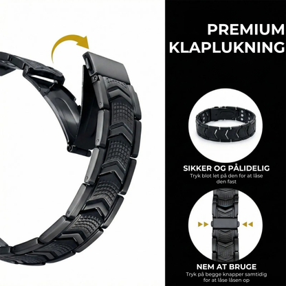 Metalarmbånd til magnetterapi