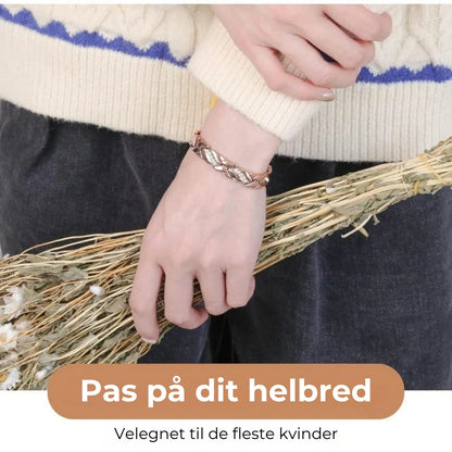 Magnetisk armbånd i kobber
