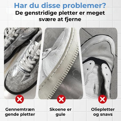 Rengøringscreme til hvide sko