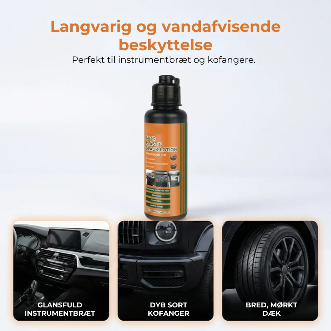Poleringsmiddel til bilens plastdele