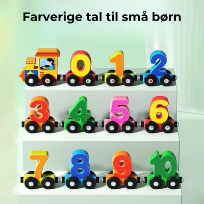 Magnetisk talsæt med tog