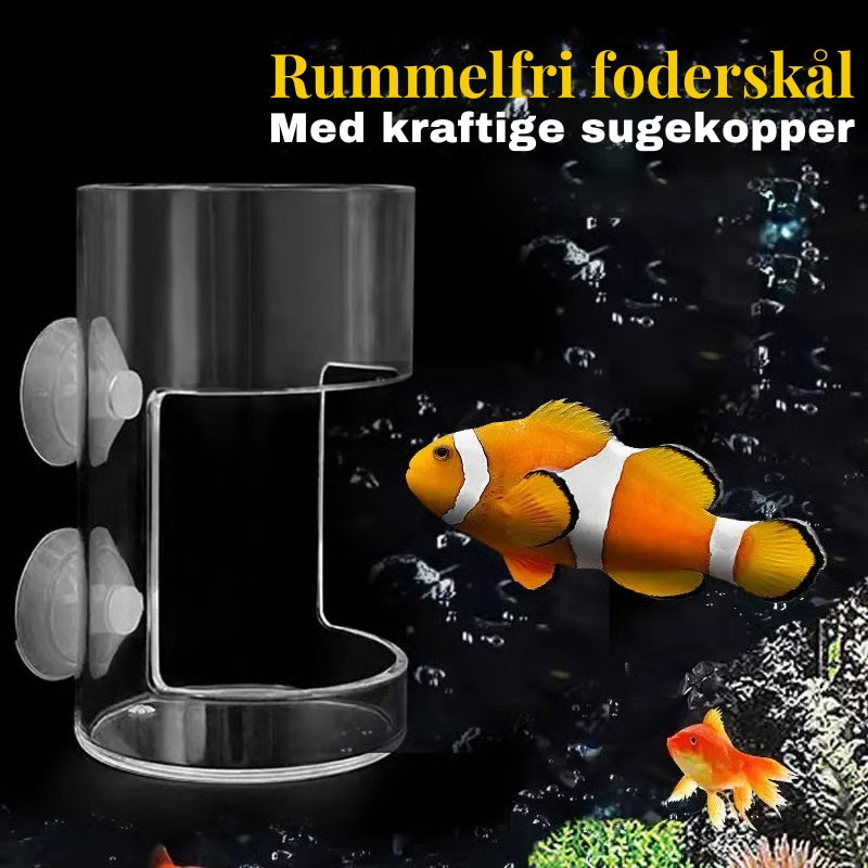 Foderskål til akvarium
