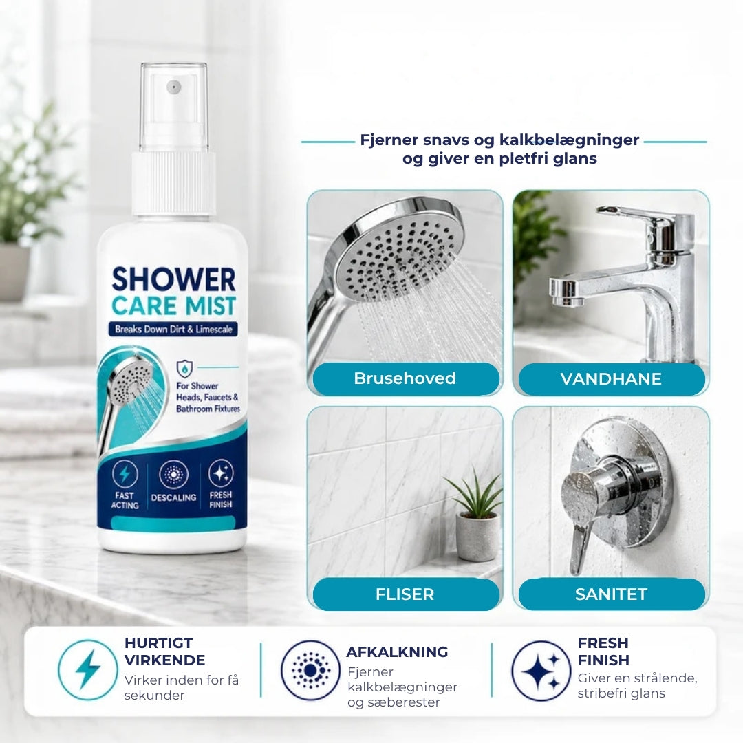 Hurtigtvirkende afkalkningsspray