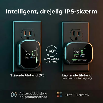 6-i-1 smart sikkerhedsdetektor – op til 12 gasser, der kan detekteres
