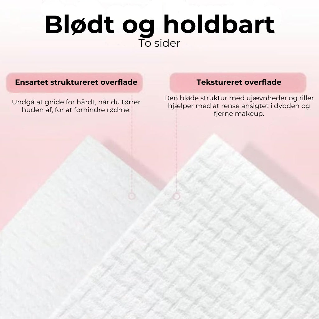 Komprimerede bomuldshåndklæder