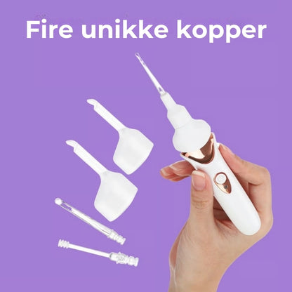 Ørevoksfjerner med suge