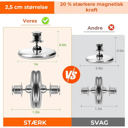 Stærke gardinmagneter (12 stk.)