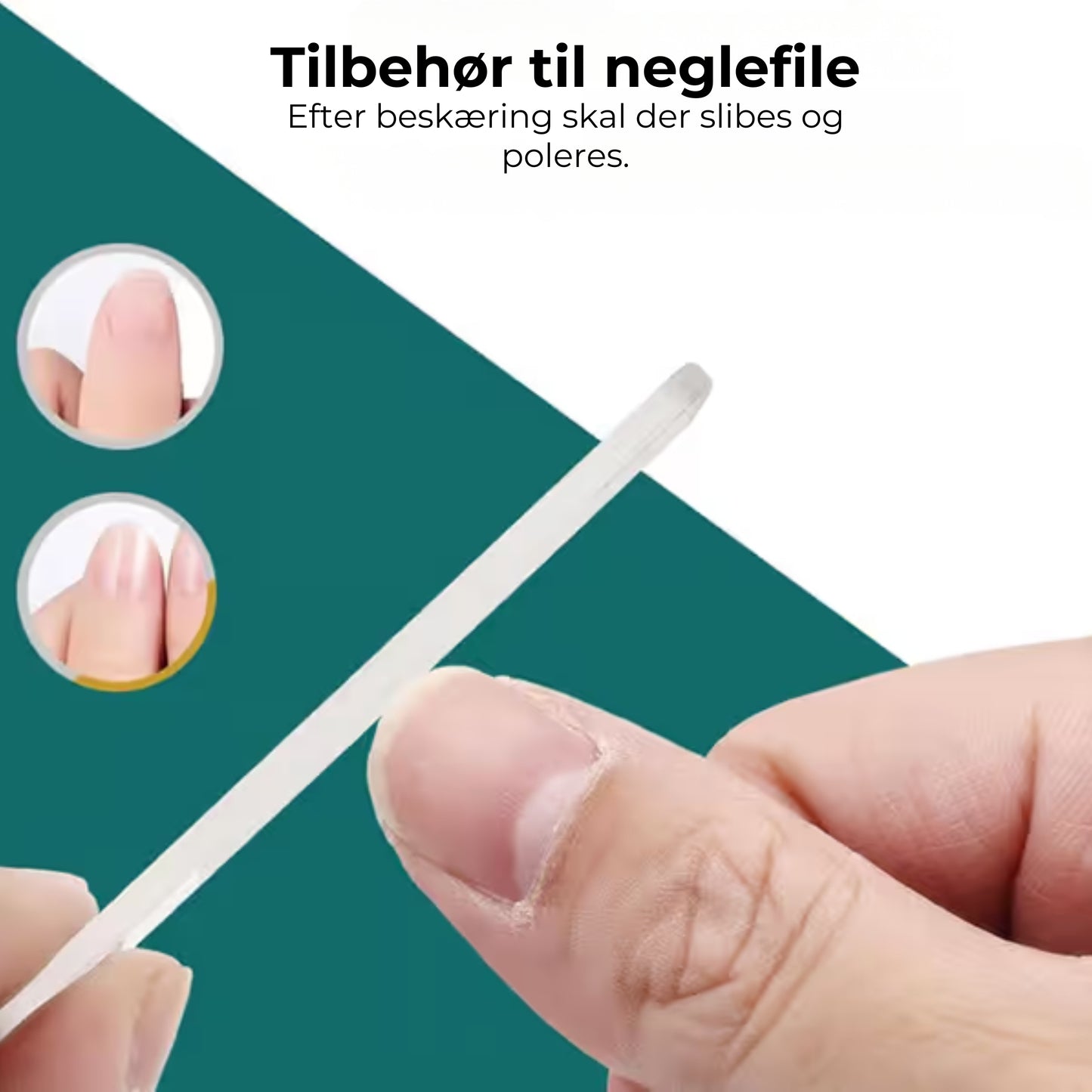Neglesæt til pleje af indgroede negle