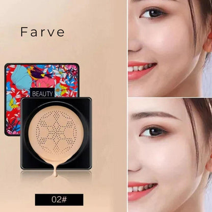 Korrigerende CC-creme med makeupbørste