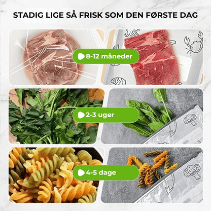 [30 stk.] Genanvendelige aluminiumsfolie-poser
