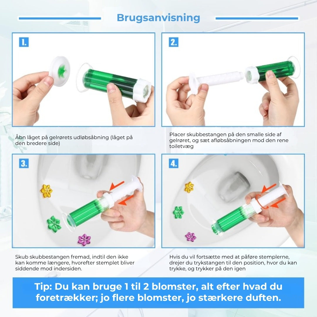 Fresh Flush gelstempelsæt
