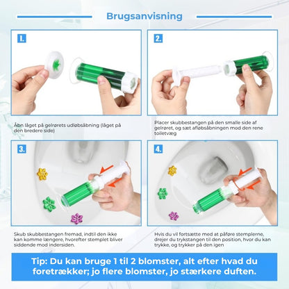 Fresh Flush gelstempelsæt