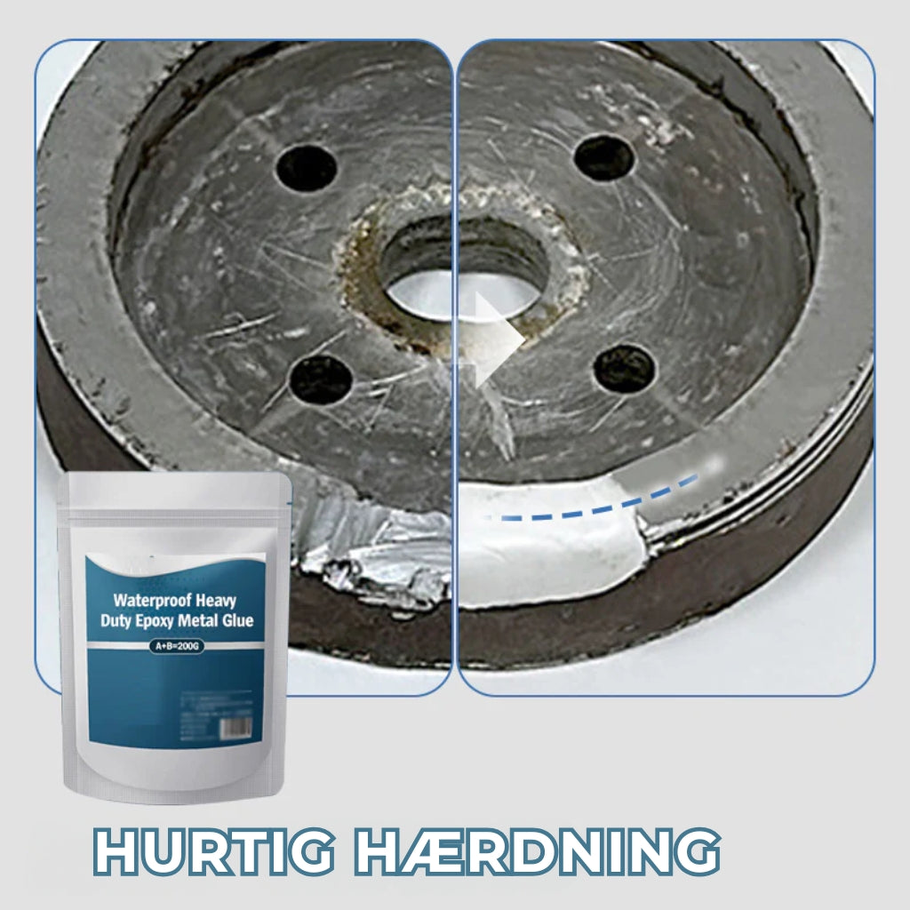 Vandtæt epoxy-metallim