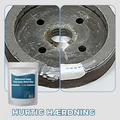 Vandtæt epoxy-metallim