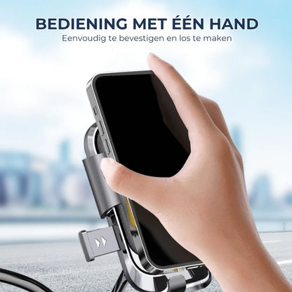 Vibrationsfast telefonholder til cykler