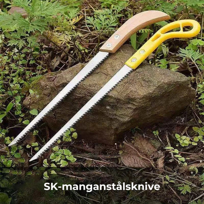 Bærbar håndsav til udendørs brug