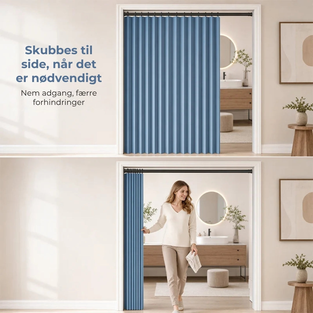 Dørforhæng uden boring