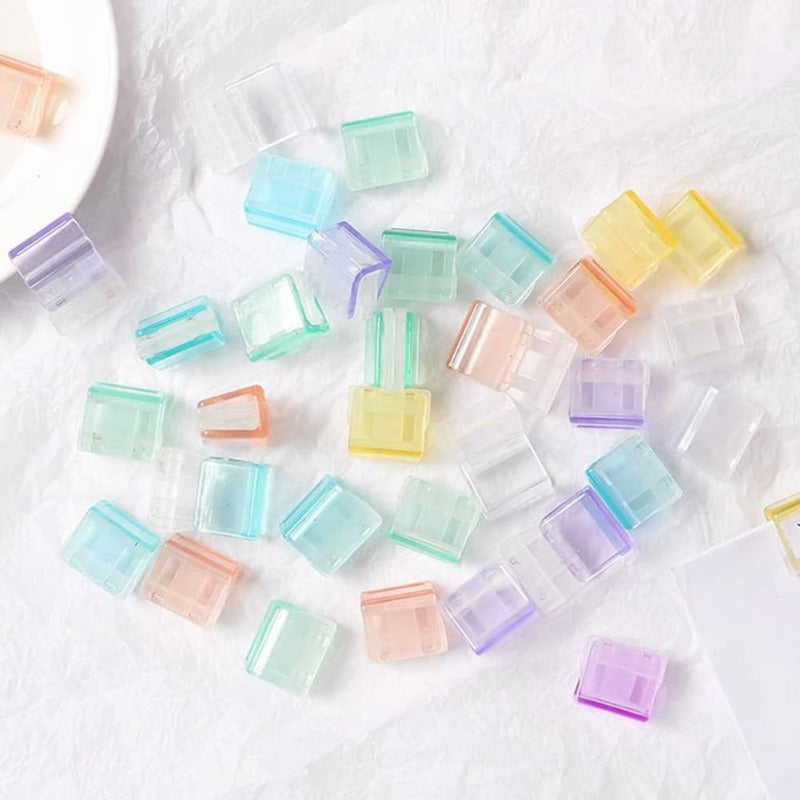Papirclips med plastbelægning