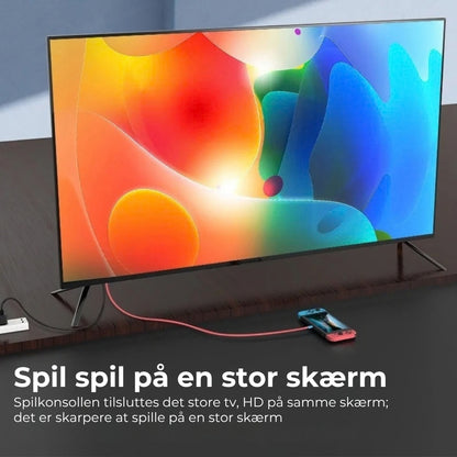 Type-C til HDMI 4K-kabel med 100 W opladningsfunktion