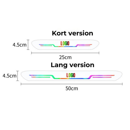 Akryl-laserdørlister (komplet sæt med 4 stk.)