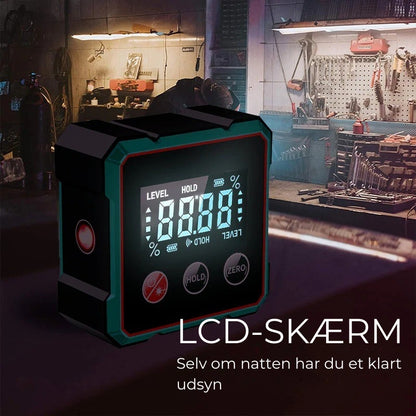 🔥4-sidet magnetisk digital vinkelmåler med laser