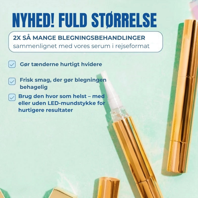 Tandblegning Serum Pen - Fjerner pletter og gør tænderne hvide