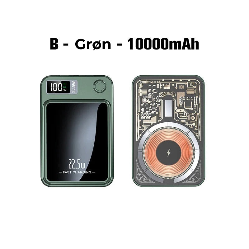 22,5 W ultratynd, hurtigt opladelig 20000 mAh powerbank
