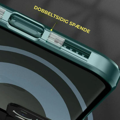 Dobbelt-sidet iPhone-etui med spænde