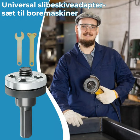 Slibeskive-adapter sæt til boremaskine