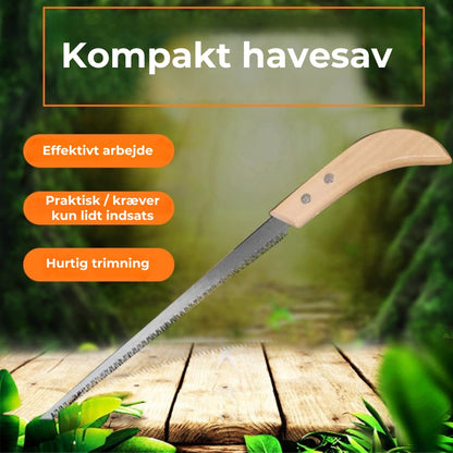 Bærbar håndsav til udendørs brug