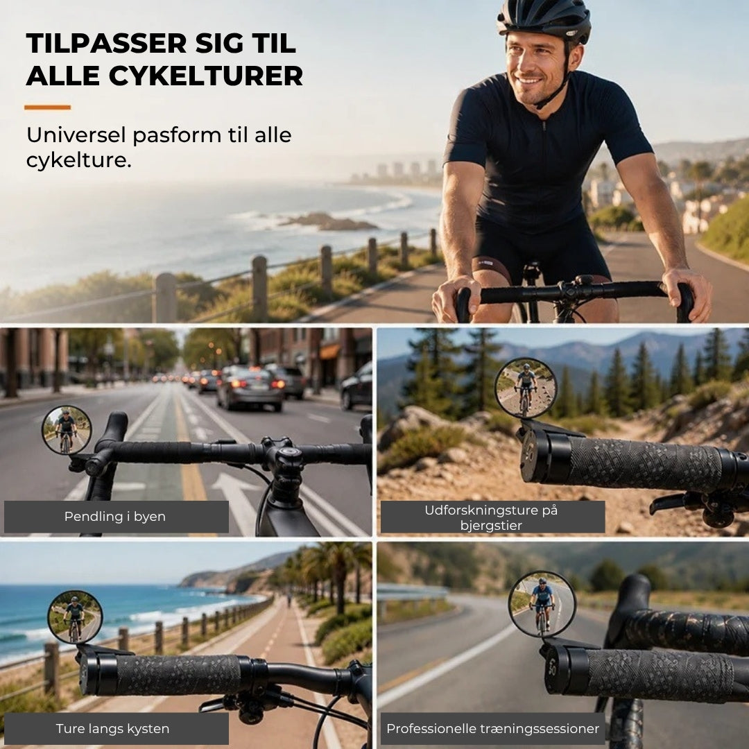 Cykelspejl med 360° justering