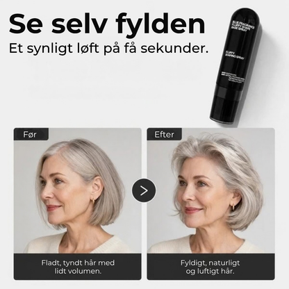 Hårvolumenspray med ferskenduft