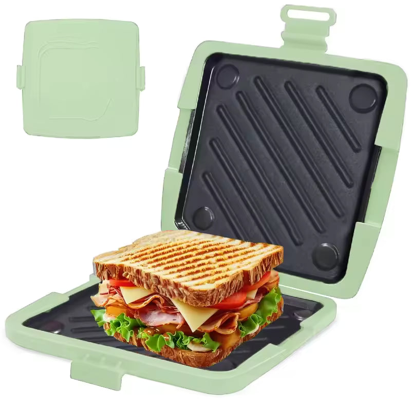 3-i-1 mikrobølgeovnsgrill med non-stick-belægning