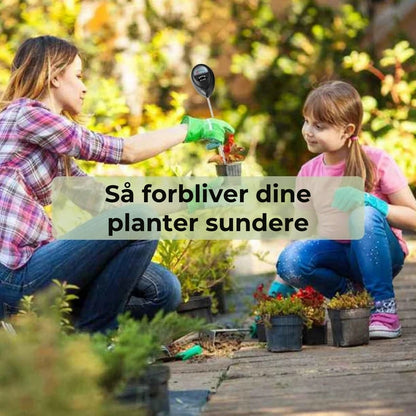 Batterifri jordfugtighedsmåler