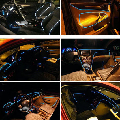 RGB LED-stemningsbelysning til bilen