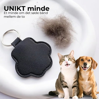 Nøglering til minde om dit kæledyr 🐾 Hold deres minde tæt på dig hver dag