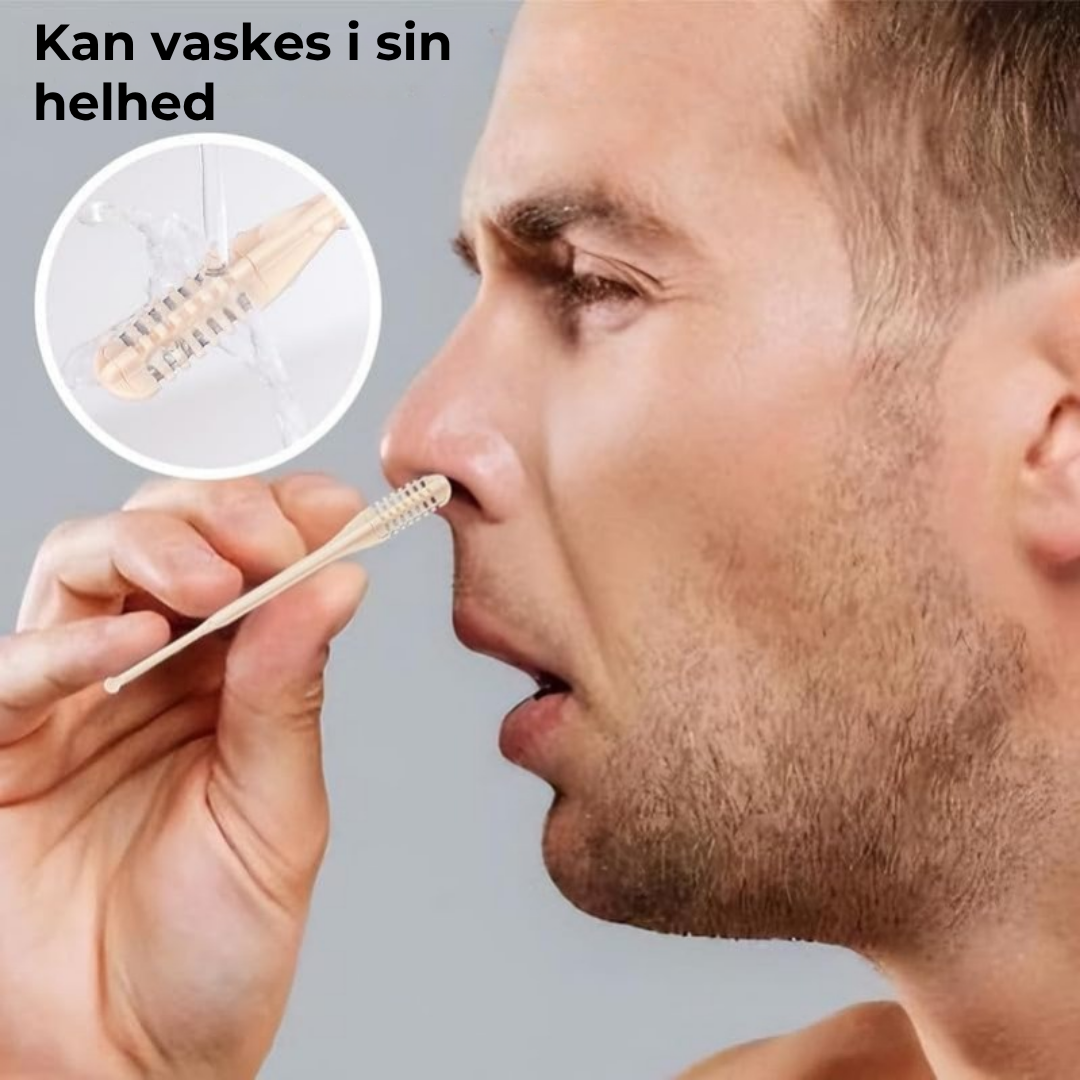 Håndbetjent trimmer til hår i næse og ører (10 stk.)