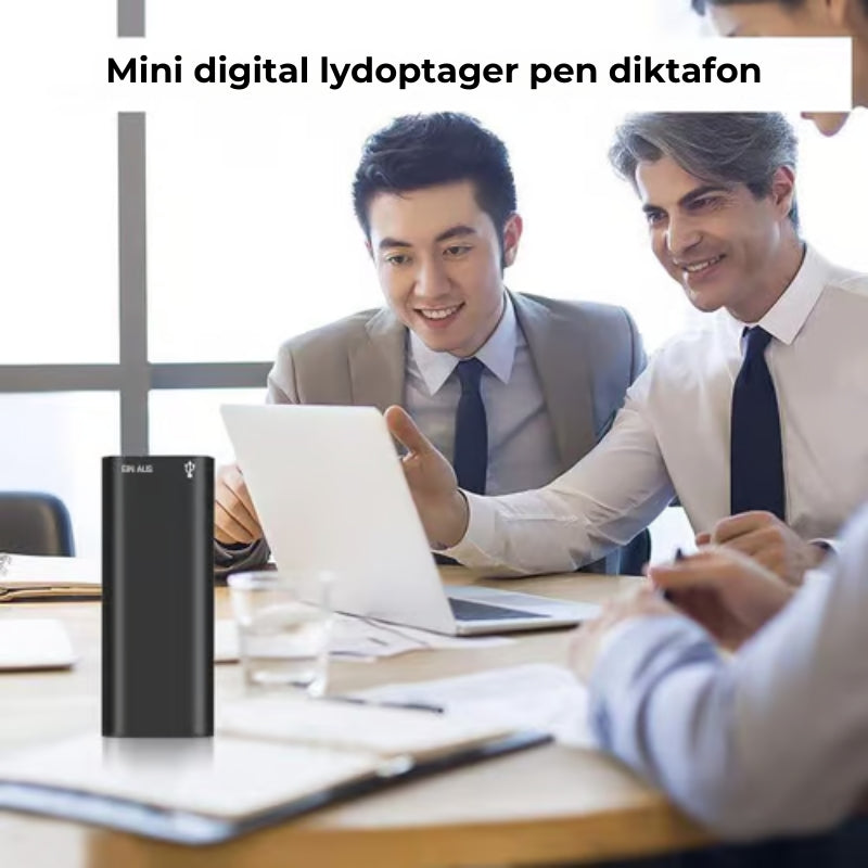 Mini-lydoptager - kompakt diktafon