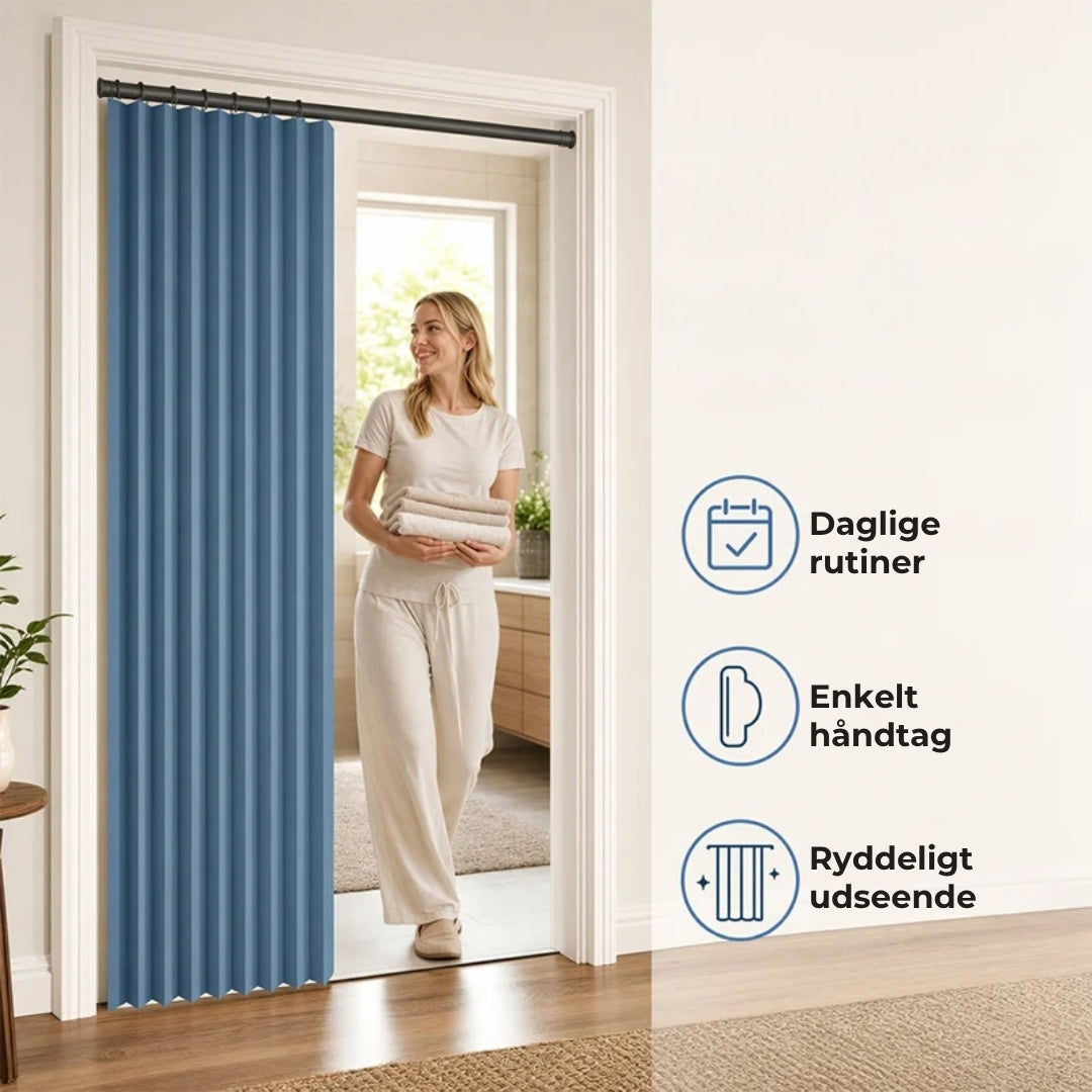 Dørforhæng uden boring