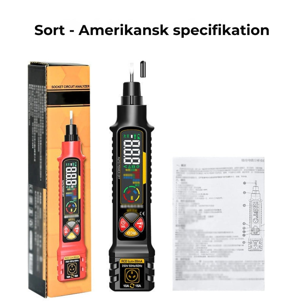 Multifunktionel smart effektmåler