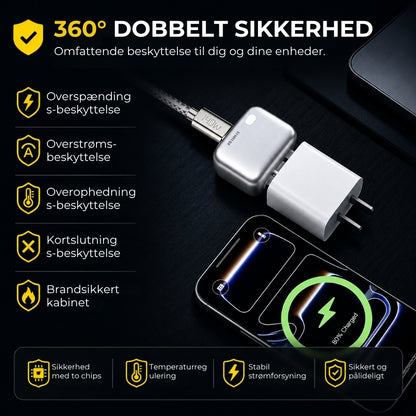 Automatisk slukning af opladeren | Beskyttelse mod overopladning
