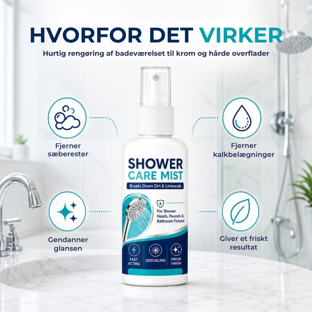 Hurtigtvirkende afkalkningsspray