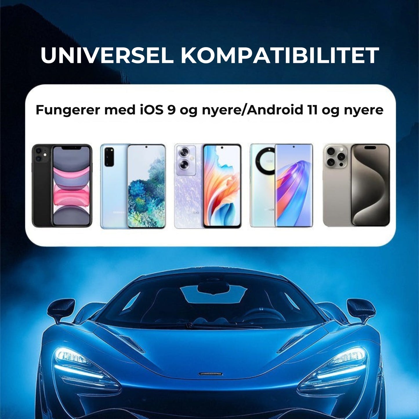 Trådløs CarPlay-adapter V5