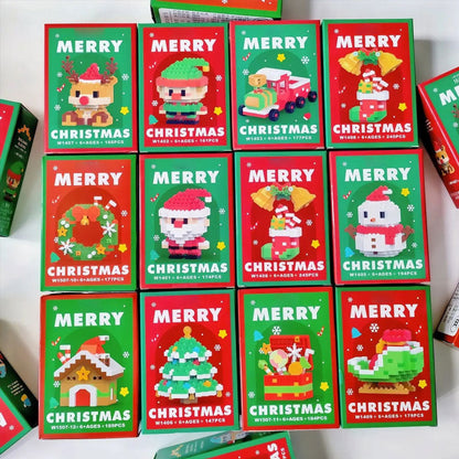 Julebyggesæt – Figurer, Julehus og Adventskalender
