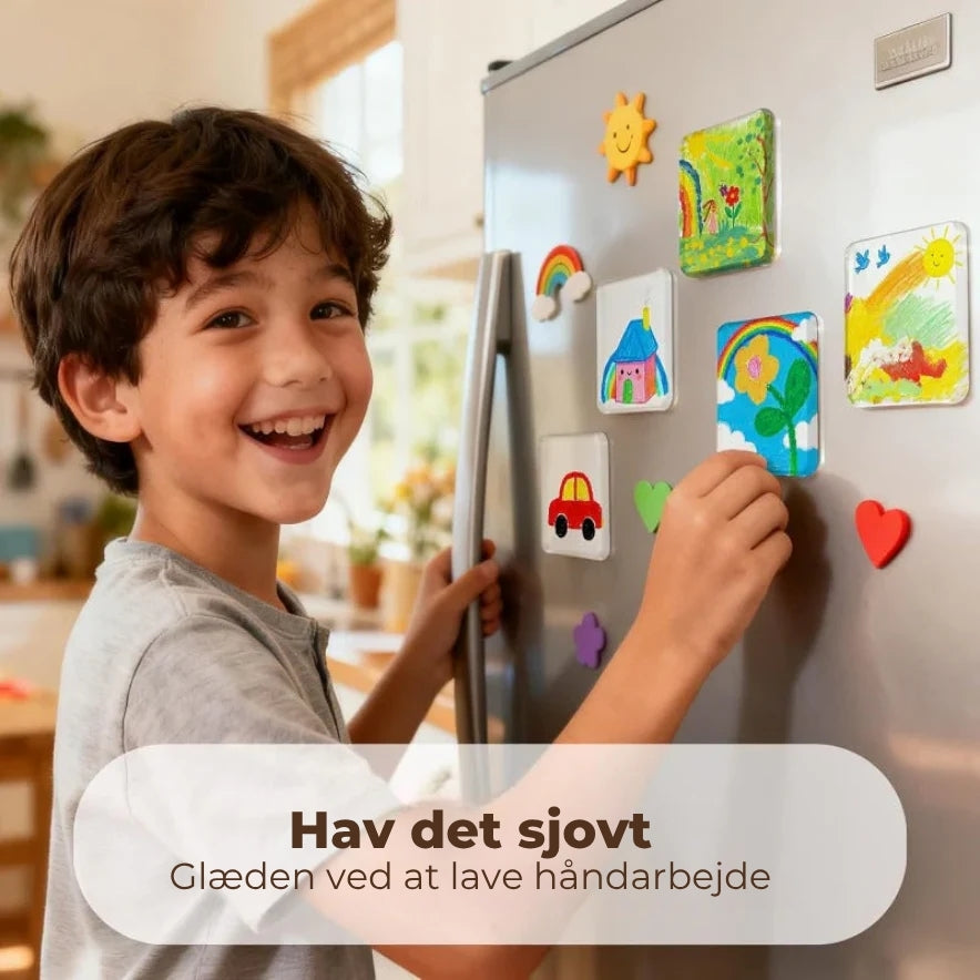 Enkle gør-det-selv-fotomagneter (10 stk.)